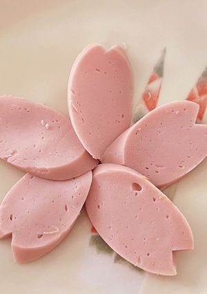 魚肉ソーセージの桜の花-レシピのメイン写真