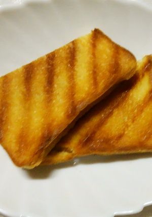 電子レンジでホットサンド：お手軽です！-レシピのメイン写真