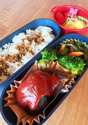 2024.4/8 小学生学童お弁当-レシピのメイン写真