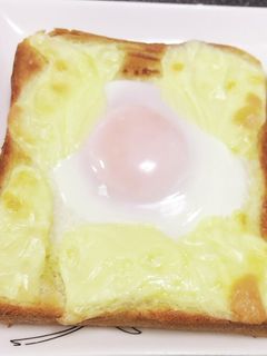 マヨチーズエッグトースト-レシピのメイン写真