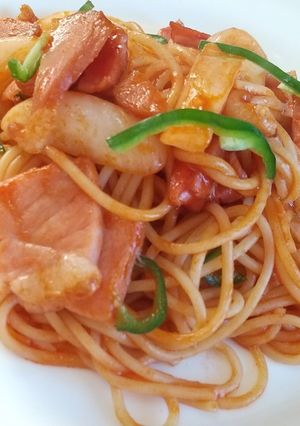 なつかし喫茶店シリーズ　ナポリタン-レシピのメイン写真