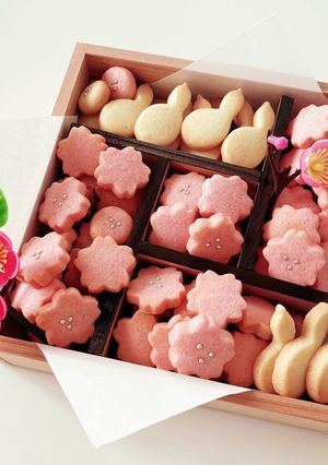 桜クッキー-レシピのメイン写真