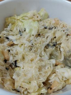 キャベツのお茶漬けサラダ-レシピのメイン写真