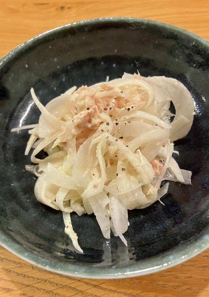 新玉ねぎのツナマヨ和え-レシピのメイン写真