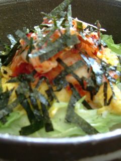 キムチとふんわり卵の丼ぶり-レシピのメイン写真