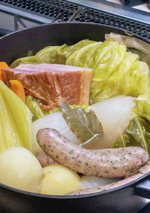 春野菜とベーコン＆ウインナーのポトフ-レシピのメイン写真