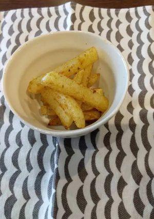 保育園給食★じゃが芋のカレーきんぴら-レシピのメイン写真