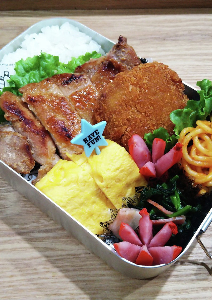 高校生お弁当　2024/4/8 記録用-レシピのメイン写真