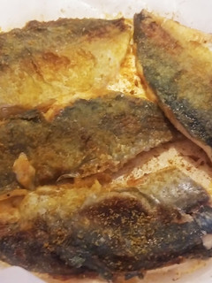 鯵のカレー風味焼き-レシピのメイン写真