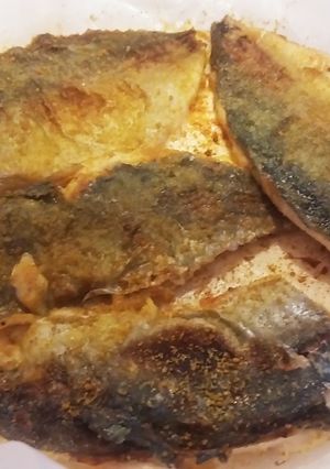 鯵のカレー風味焼き-レシピのメイン写真