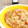 冷やご飯で簡単♪生ハムのリゾット