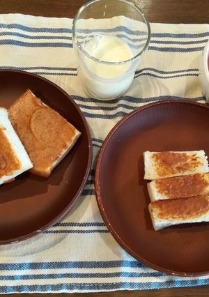 保育園おやつ★きな粉ラスク-レシピのメイン写真