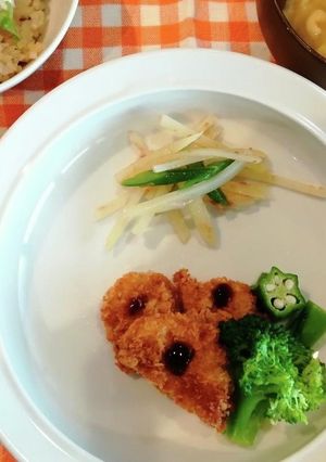 保育園給食★チキンカツ-レシピのメイン写真