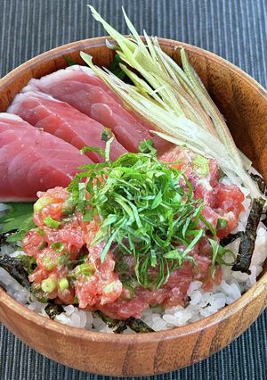 鰹のダブルたたき丼-レシピのメイン写真