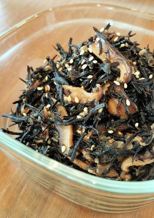 ひじきと椎茸の佃煮 QC-レシピのメイン写真