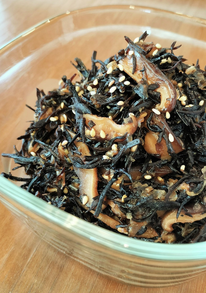 ひじきと椎茸の佃煮 QC-レシピのメイン写真