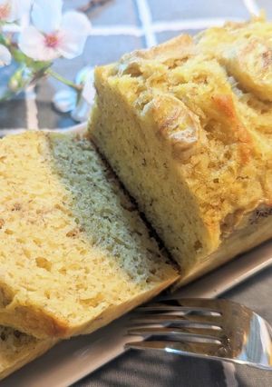 ＨＭで簡単バナナパウンドケーキ-レシピのメイン写真
