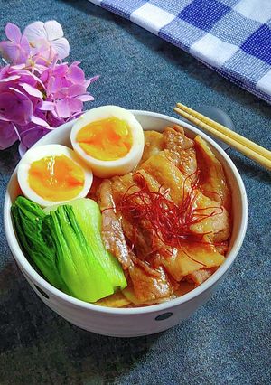 ♡レンジで簡単!ルーロー飯♡-レシピのメイン写真