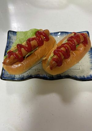 ホットドッグ-レシピのメイン写真
