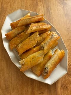 ししゃもチーズの揚げ春巻き-レシピのメイン写真