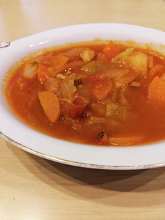 粉チーズが隠し味鶏肉のトマト煮スープ☆-レシピのメイン写真