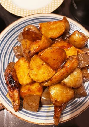 鶏肉とじゃがいものピリ辛炒め-レシピのメイン写真