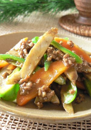 メインになるきんぴら～カレー味～-レシピのメイン写真