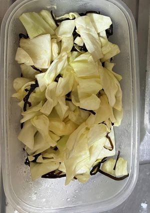 キャベツ塩昆布-レシピのメイン写真