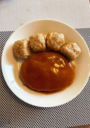 鶏だんごとハンバーグのプニプニ盛り-レシピのメイン写真