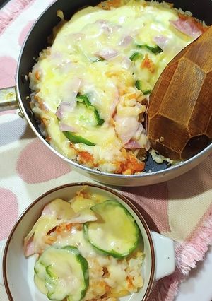 ピザご飯-レシピのメイン写真