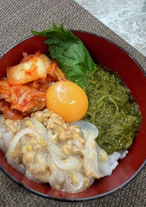 釣ってきたヤリイカ丼-レシピのメイン写真