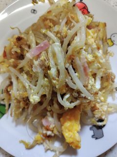 もやしとベーコンの卵炒め-レシピのメイン写真