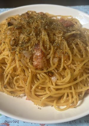 スパゲティ・マーマレード・マスタード-レシピのメイン写真