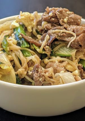鉄分がとれる♪すき焼き風豆腐チャンプルー-レシピのメイン写真