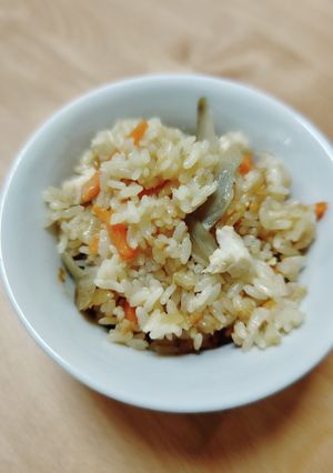 鶏ごぼうごはん-レシピのメイン写真