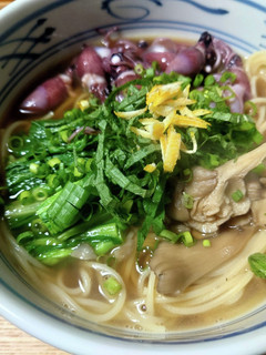 柚子香る菜の花とホタルイカの和風パスタ♪-レシピのメイン写真