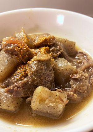 仕事終わりにも作れる牛すじ味噌煮込み！-レシピのメイン写真