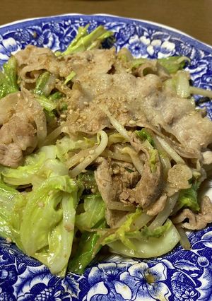 野菜と豚肉の柚子胡椒炒め-レシピのメイン写真