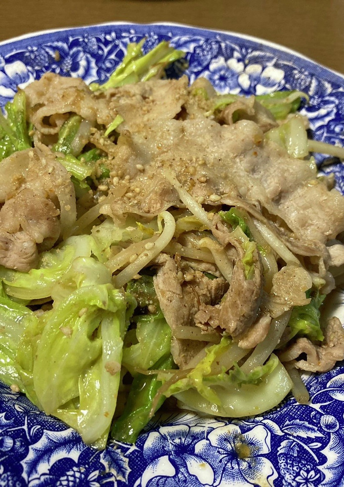 野菜と豚肉の柚子胡椒炒め-レシピのメイン写真