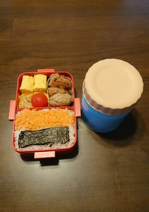 中学生女子弁当2024/04/09-レシピのメイン写真