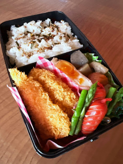 2024.4/9 高校生男子お弁当-レシピのメイン写真