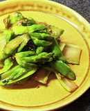 子持ち高菜のいしるバター炒め