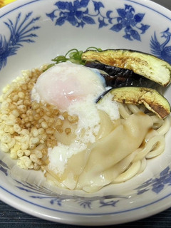 温泉卵の釜玉うどん-レシピのメイン写真