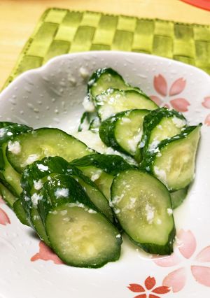 塩麹のキュウリ漬け　-レシピのメイン写真