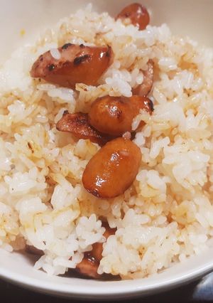 中１爆食ウインナーごはん-レシピのメイン写真