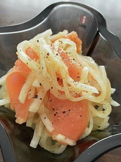スモークサーモンの大根マリネ-レシピのメイン写真