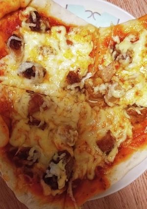 自家製のピザ-レシピのメイン写真