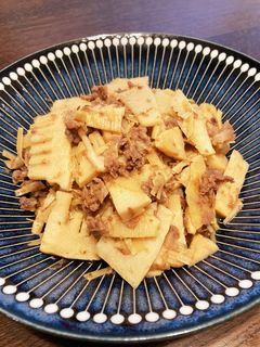 たけのこと牛肉の煮物-レシピのメイン写真