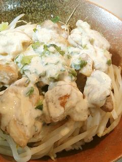 ★がっつり★マヨガリチキン丼-レシピのメイン写真