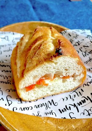 パリっと明太フランス☆クリームチーズ入り-レシピのメイン写真